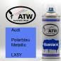 Preview: Audi, Polarblau Metallic, LX5Y: 400ml Sprühdose, von ATW Autoteile West.